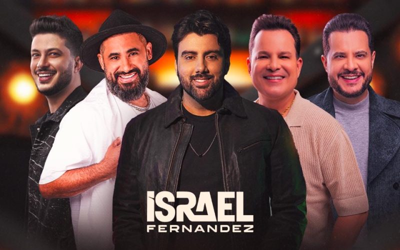 Israel Fernandez grava seu primeiro DVD com participação de Raí Saia Rodada e João Neto & Frederico