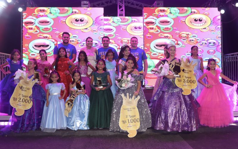 Concurso Rei e Rainha do Caju celebra talento, beleza e tradição em Serra do Mel