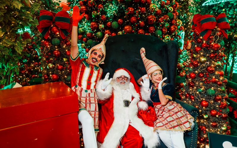 Natal Shopping amplia agenda natalina com recital, espetáculo imersivo e visita ao Papai Noel