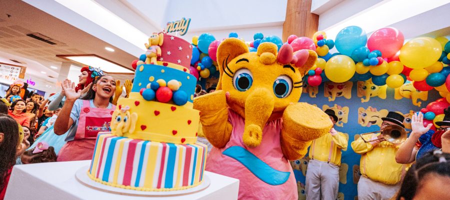 Aniversário da Naty cria universo de atrações infantis em outubro