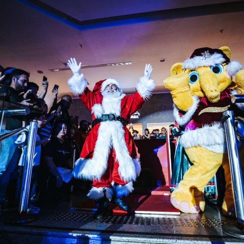 Chegada do Papai Noel abre o Natal da Gentileza no Natal Shopping