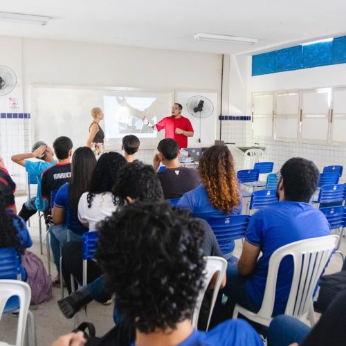 Projeto “Oficinas Criativas” chega a Esc. Est. União do Povo, no bairro de Cidade Nova