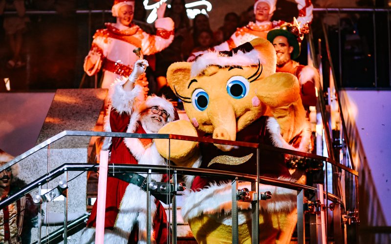 Papai Noel chega ao Natal Shopping neste domingo (3) com grande espetáculo ao público