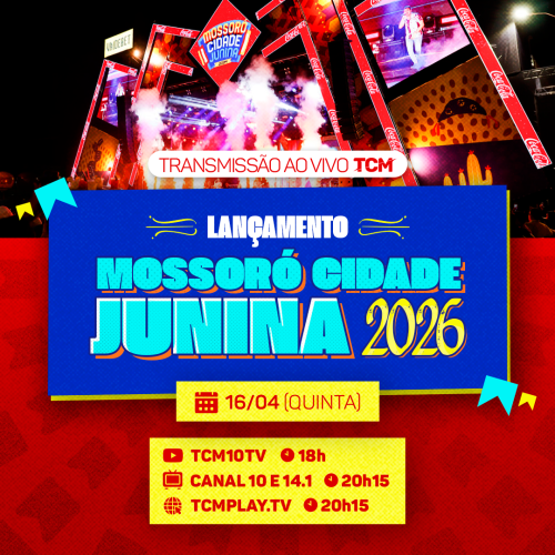 TCM Telecom vai transmitir o lançamento do MCJ 2026 nesta quinta-feira (16)