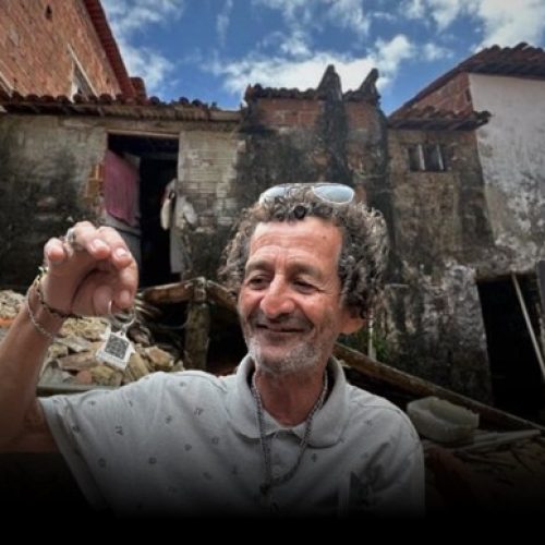Vendedor ambulante da ZN de Natal terá sua casa transformada pela ONG ReforAMAR