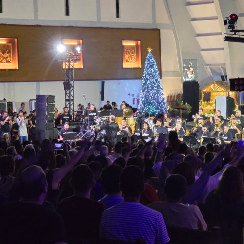 Concerto de Natal com a SESI BIG BAND encanta público na Catedral Metropolitana