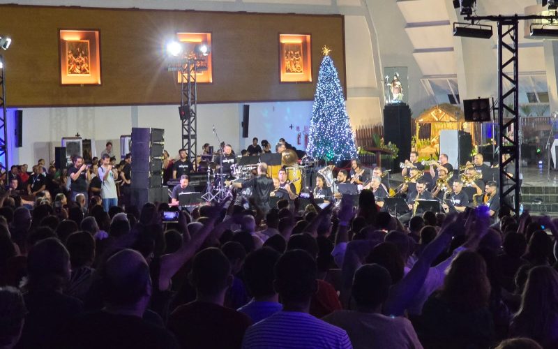 Concerto de Natal com a SESI BIG BAND encanta público na Catedral Metropolitana