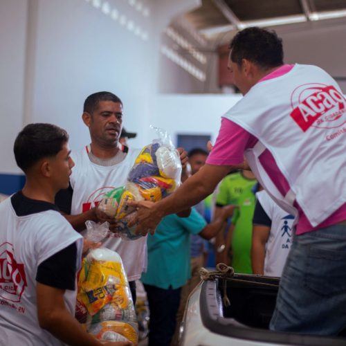 Ação da Cidadania do RN arrecada 17 toneladas de alimentos durante show “Tardezinha”