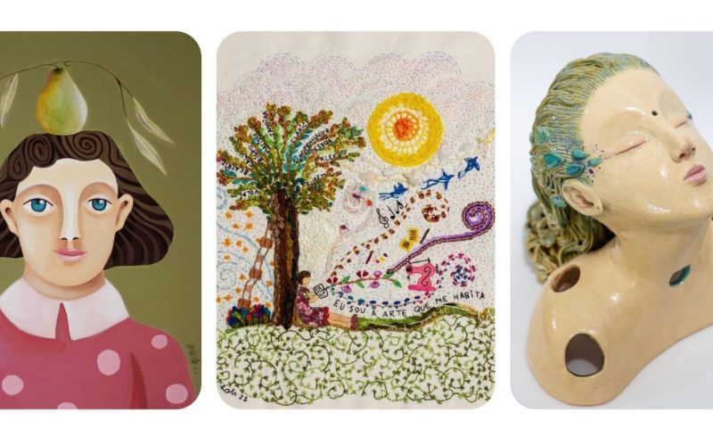 Exposição “Amou, sonhou, viveu de fantasias – dialógos com Lêda Maciel” estreia na Pinacoteca