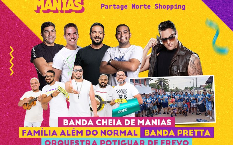 Bloco Cheia de Manias agita a ZN de Natal com pagodes dos anos 90