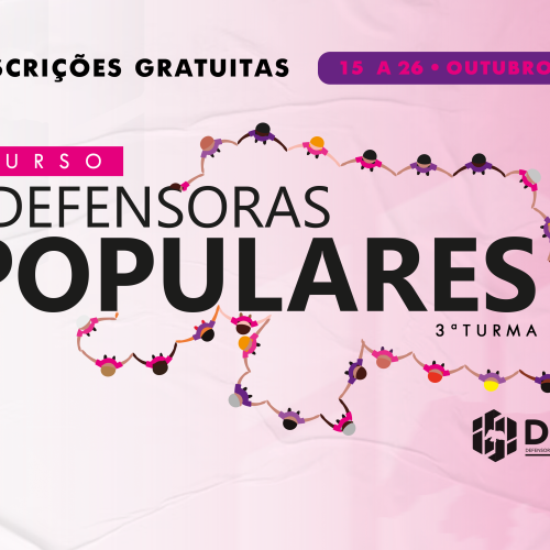 DPERN lança 3ª edição do Projeto Defensoras Populares