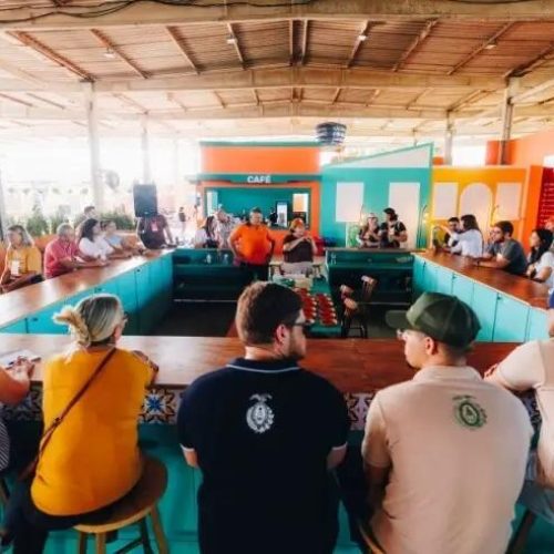 Sabores potiguares em destaque no balcão saberes e sabores da Agência Sebrae Festa do Boi