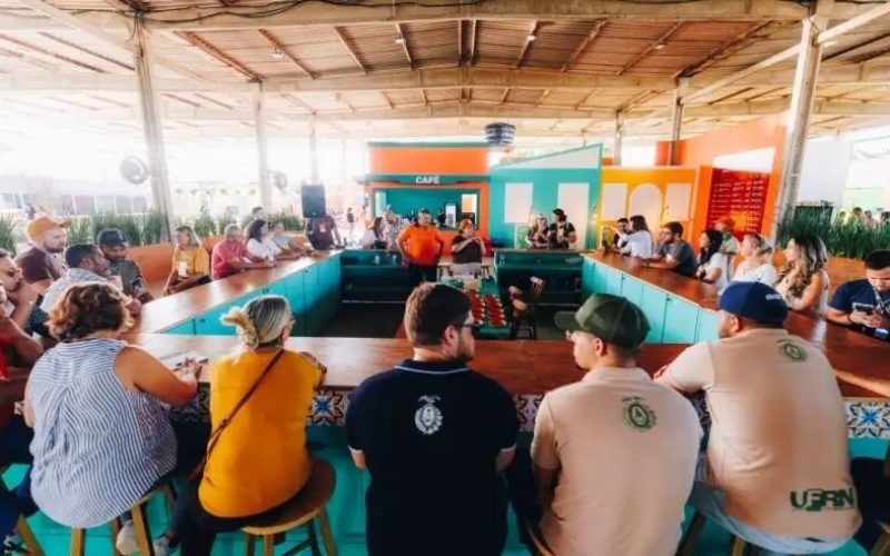 Sabores potiguares em destaque no balcão saberes e sabores da Agência Sebrae Festa do Boi