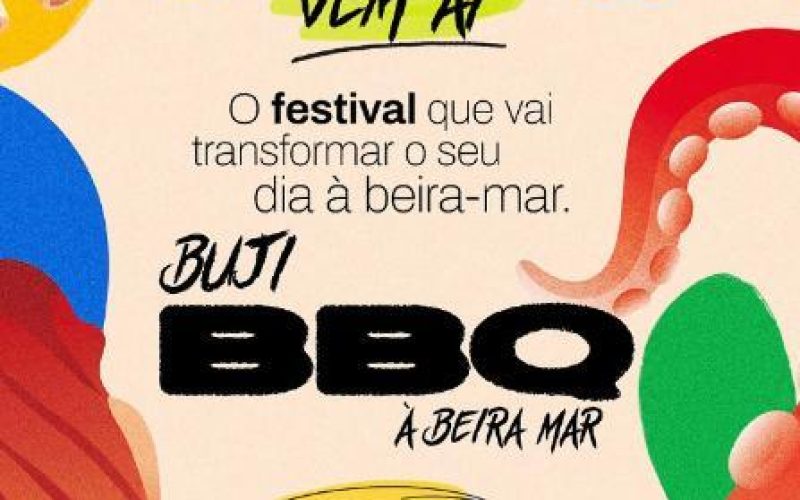1º Festival Buji BBQ à Beira Mar vai movimentar a Praia de Maracajaú