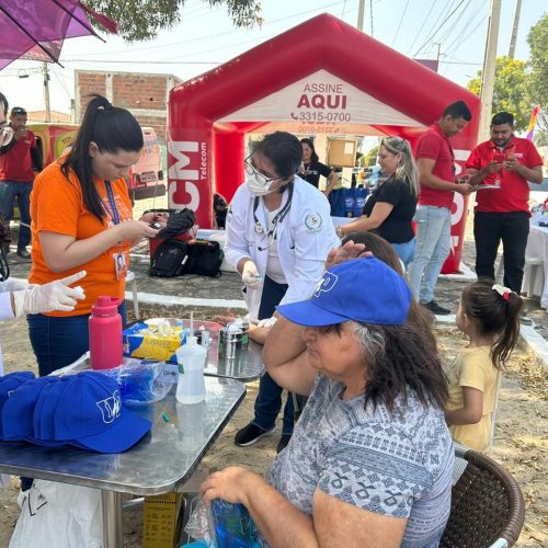 Mossoró: UnP e TCM levam ações de saúde e assistência jurídica ao bairro Abolição IV