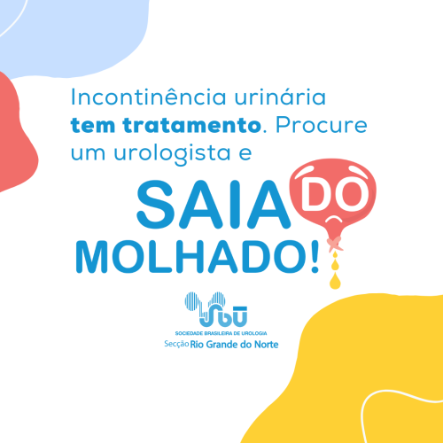 Saia do Molhado: campanha da SBU-RN alerta sobre incontinência urinária