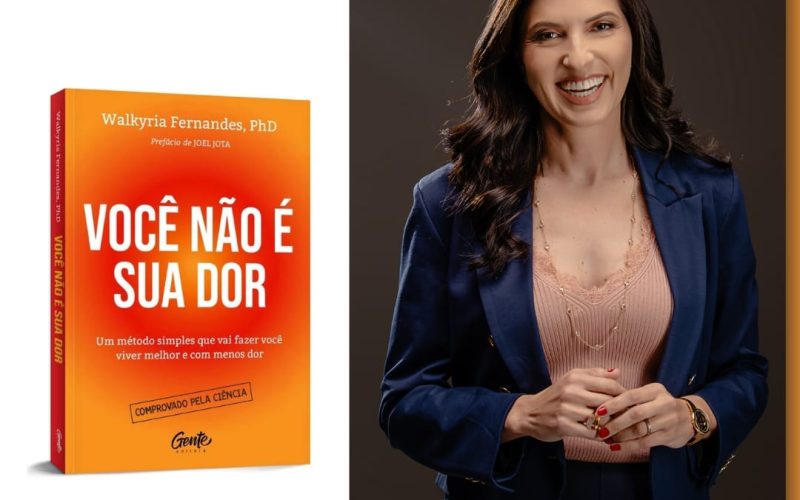 Dra. Walkyria Fernandes lança livro “VOCÊ NÃO É SUA DOR” , nesta terça (08), no Natal Shopping