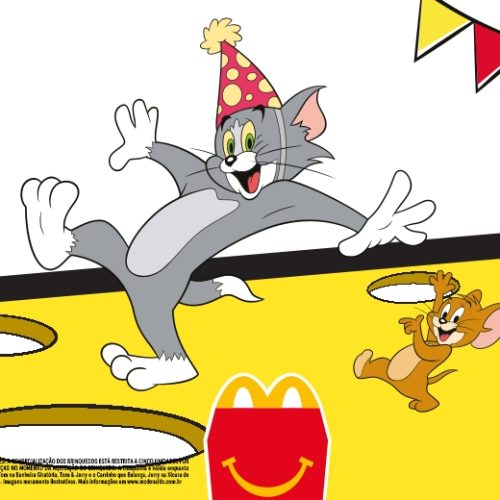 McLanche Feliz celebra 85 anos de Tom & Jerry