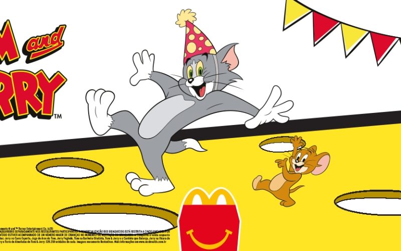 McLanche Feliz celebra 85 anos de Tom & Jerry