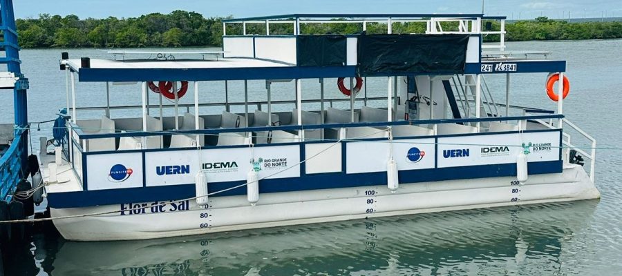 Projeto Barco Escola expande atuação e lança embarcação “Flor de Sal” na Região Oeste do RN