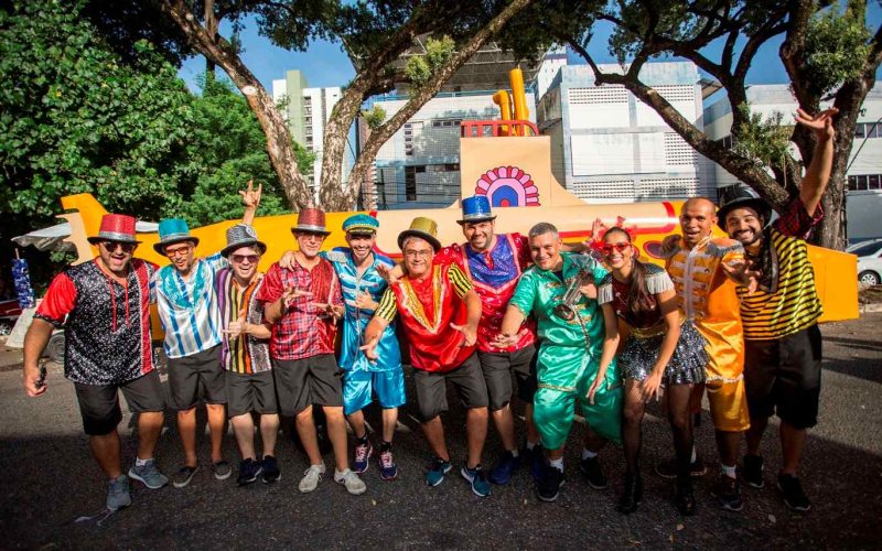 Bloco do Submarino Amarelo promove ensaio especial no dia 13 de fevereiro