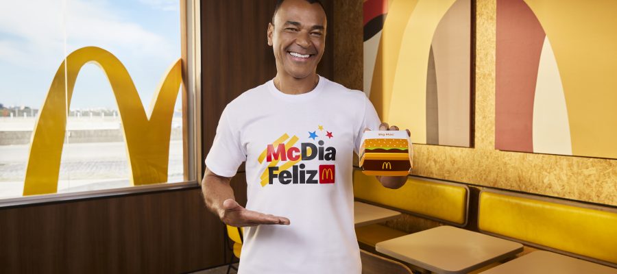 Cafu entra em campo como embaixador do McDia Feliz 2026