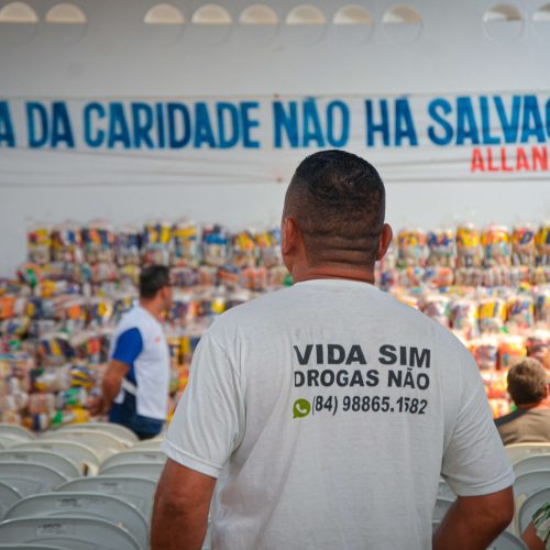 Campanha Natal Sem Fome entrega 100 toneladas de alimentos à famílias do RN