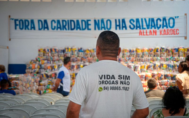 Campanha Natal Sem Fome entrega 100 toneladas de alimentos à famílias do RN