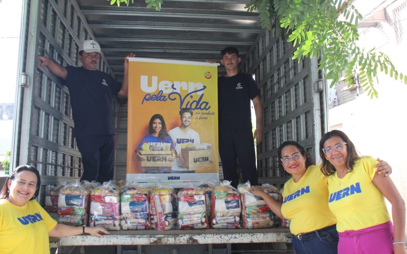 UERN Pela Vida: Campanha inicia entrega de alimentos nesta segunda-feira