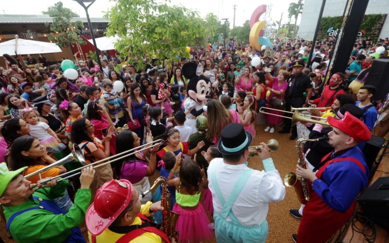 Carnaval no Natal Shopping tem bloquinho infantil e shows no aniversário do Alpendre