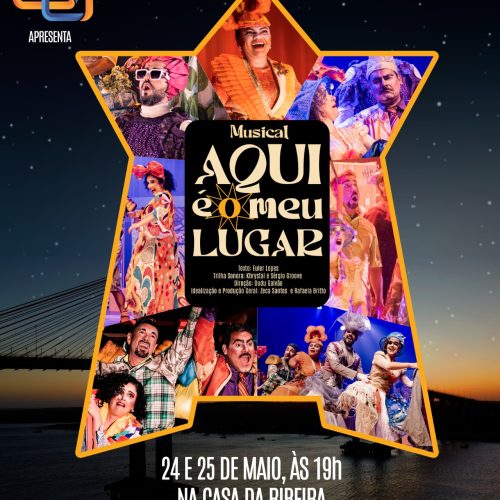 Casa da Ribeira recebe grupo Komboio Potiguar com o musical “Aqui é meu lugar”