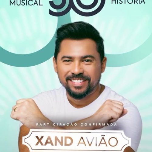 Xand Avião é a primeira participação confirmada no show “Circuito Musical 30 anos”