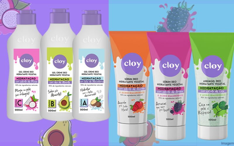 Cloy lança sua primeira linha de hidratantes corporais; Conheça os produtos