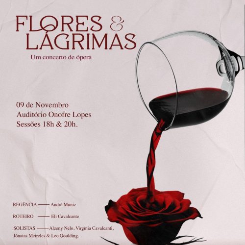 Filarmônica da UFRN realiza no dia 9 de novembro, o Concerto “Flores e Lágrimas”