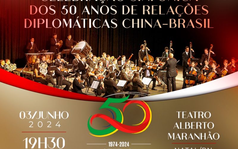 Orquestra da UFRN promove concerto em homenagem a relação entra a China e o Brasil