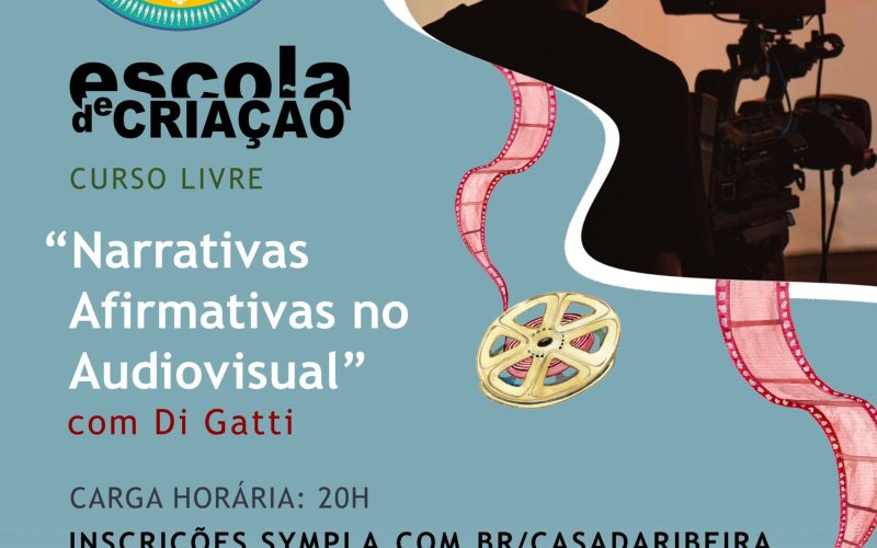 Escola de Criação da Casa da Ribeira oferece cursos gratuitos; Inscrições seguem até dia 25