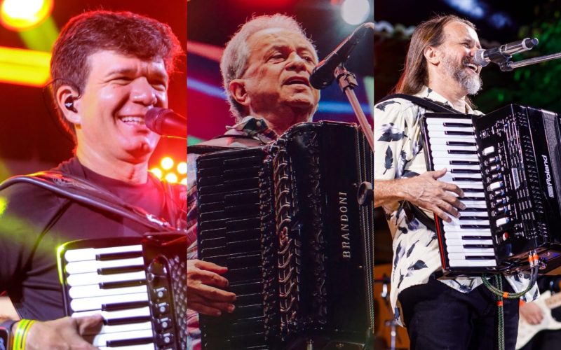 Encontro das Sanfonas traz o melhor do forró com Dorgival, Waldonys e Flávio José em Natal