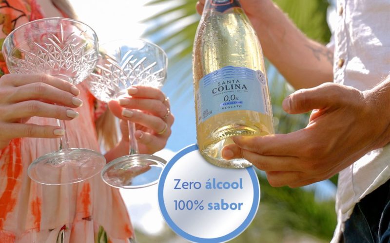 Adega Farret inova e lança Espumante Santa Colina 0% Álcool em Natal