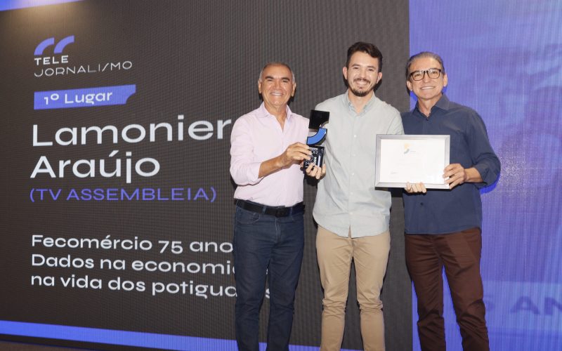 TV Assembleia é a grande vencedora do Prêmio Sistema Fecomércio RN de Jornalismo 2024