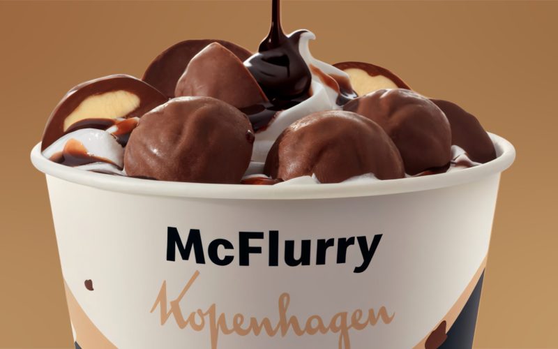 McFlurry Trufa Língua de Gato Duo é resultado delicioso de parceria do McDonald’s com a Kopenhagen