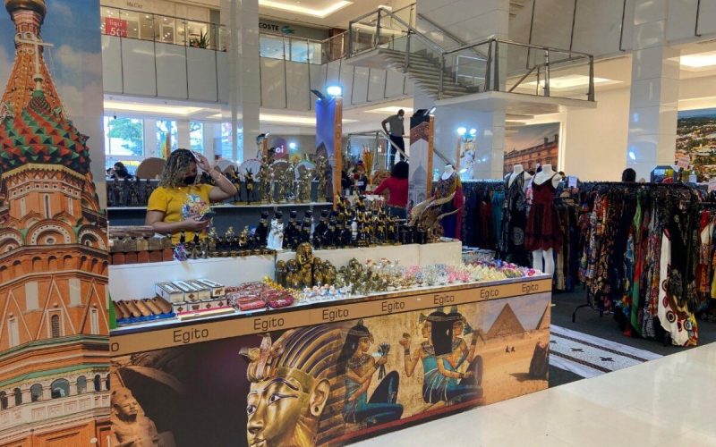 Feira Internacional de Artesanato Nações & Artes é prorrogada no Midway Mall