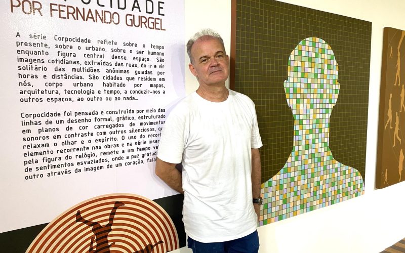 Fernando Gurgel apresenta exposição ‘Corpocidade’ na Pinacoteca do Estado