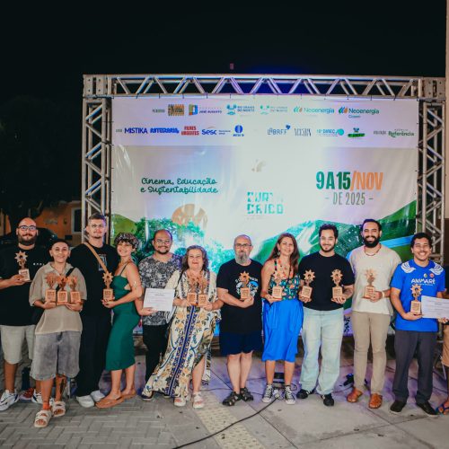 8º Curta Caicó encerra programação cultural premiando filmes de todo o Brasil