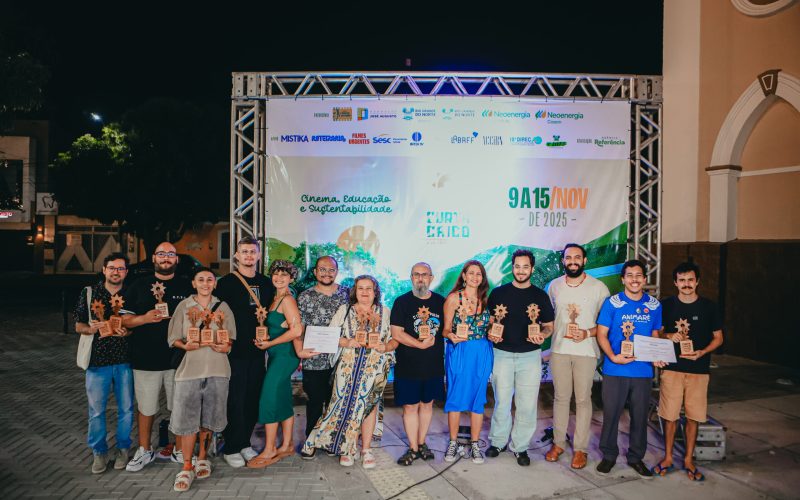 8º Curta Caicó encerra programação cultural premiando filmes de todo o Brasil