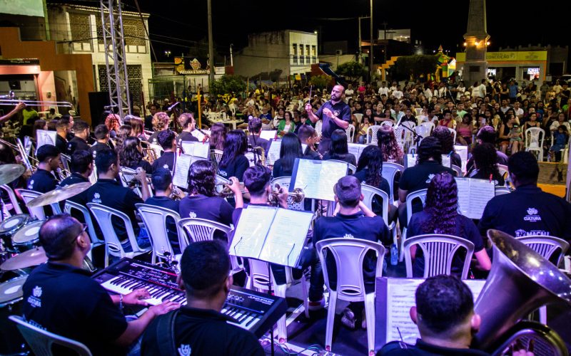 Filarmônicas do RN e PB se reúnem a partir deste domingo (7) em Carnaúba dos Dantas