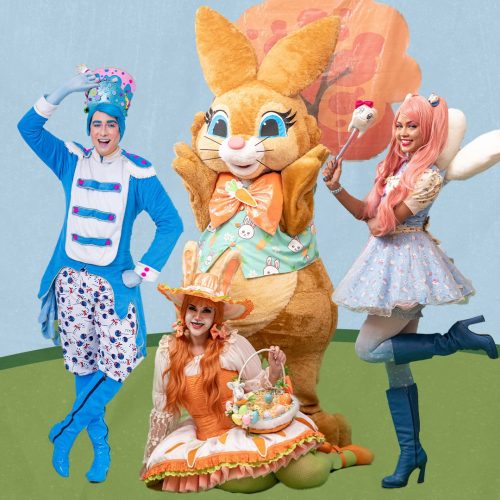 Teatro infantil de Páscoa encanta famílias neste sábado (23) no Natal Shopping