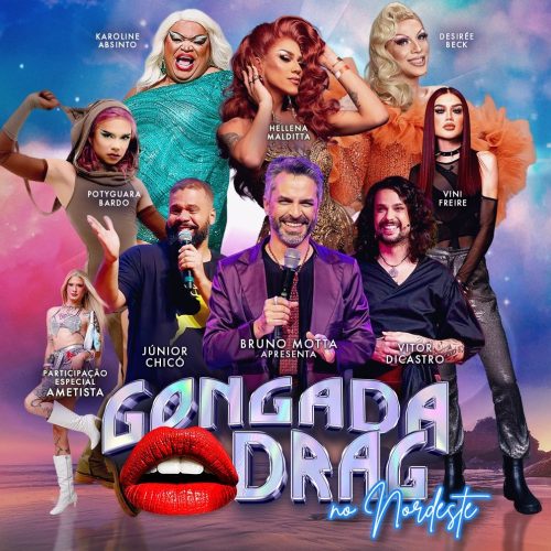 Teatro Riachuelo recebe o espetáculo Gongada Drag no dia 16 de janeiro