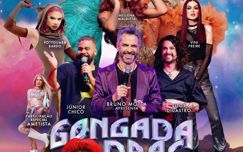 Teatro Riachuelo recebe o espetáculo Gongada Drag no dia 16 de janeiro