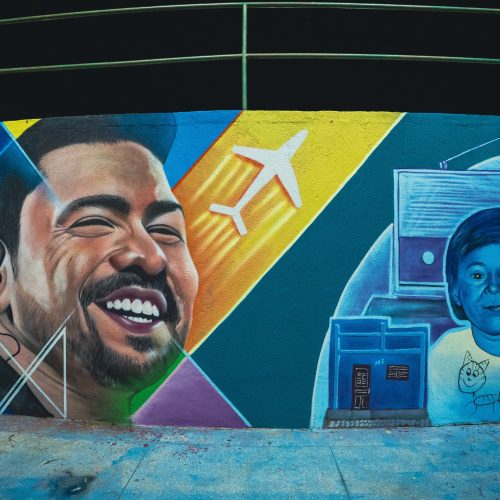 Apodi: Xand Avião é homenageado com mural artístico na cidade onde cresceu