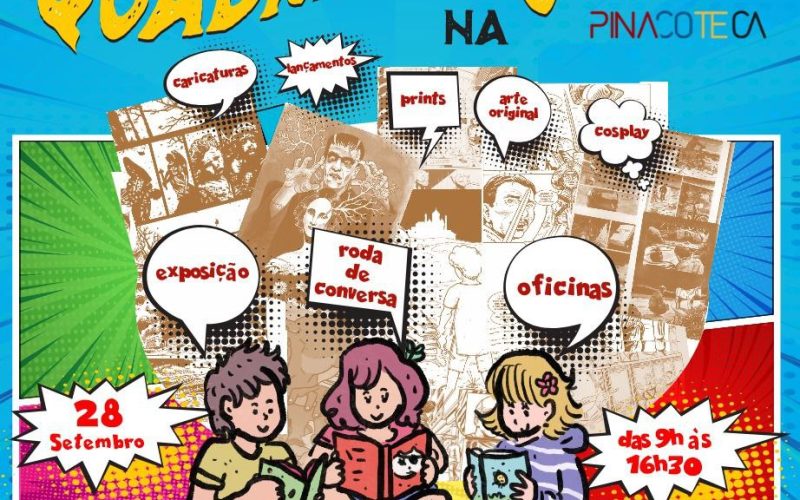 2ª Edição da Feira de Quadrinhos acontece dia 28 na Pinacoteca Potiguar; Confira as atrações